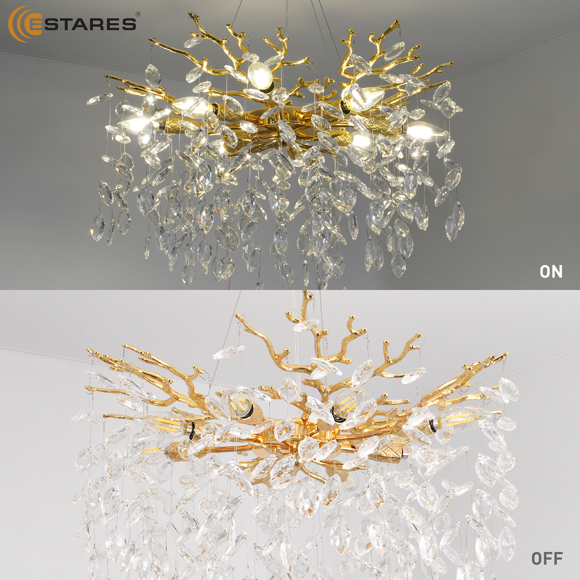 ROXANA 55 E14х8 R-GOLDCRYSTAL Озон 3