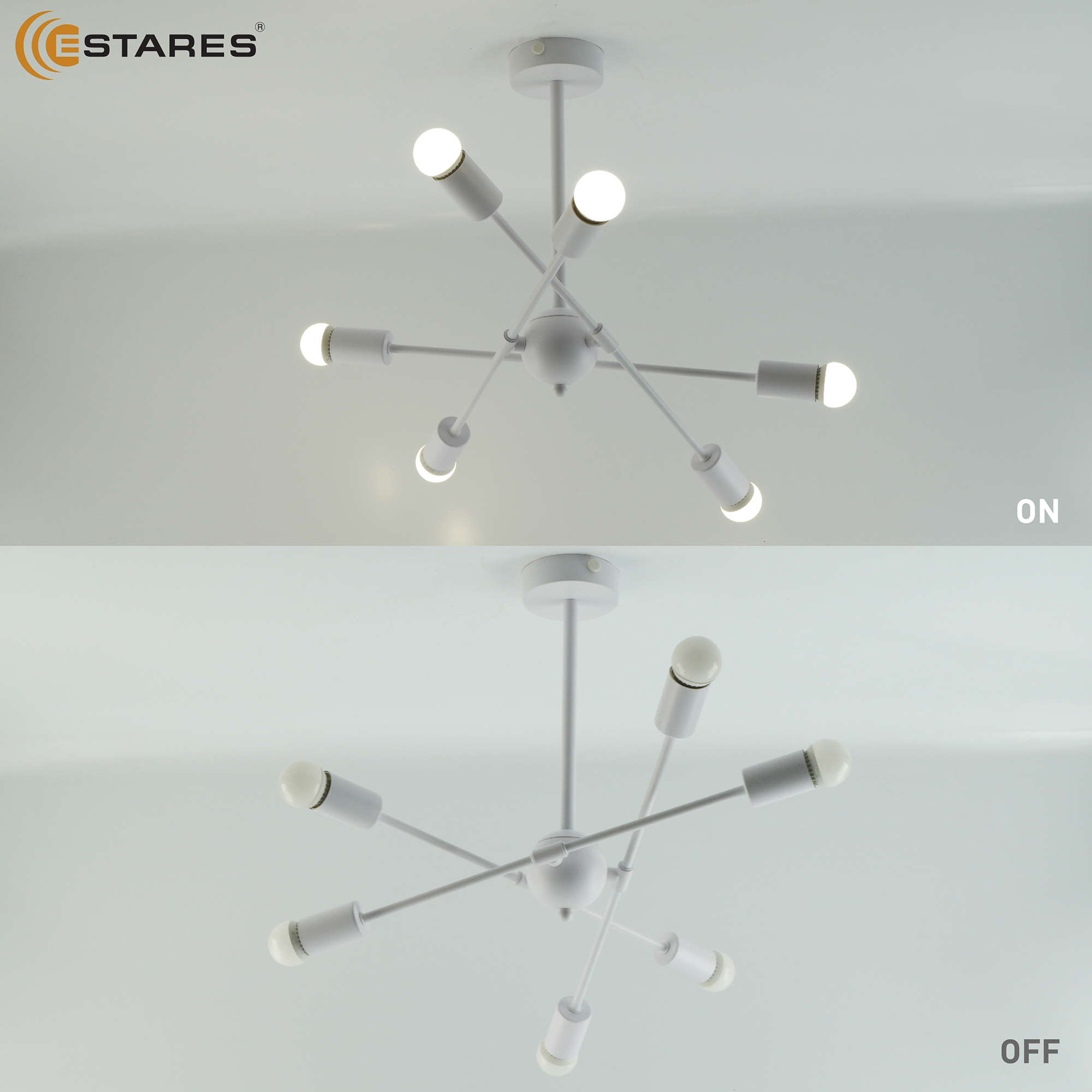 Люстра YORK 6xE27 R-510x380-WHITE-220-IP20