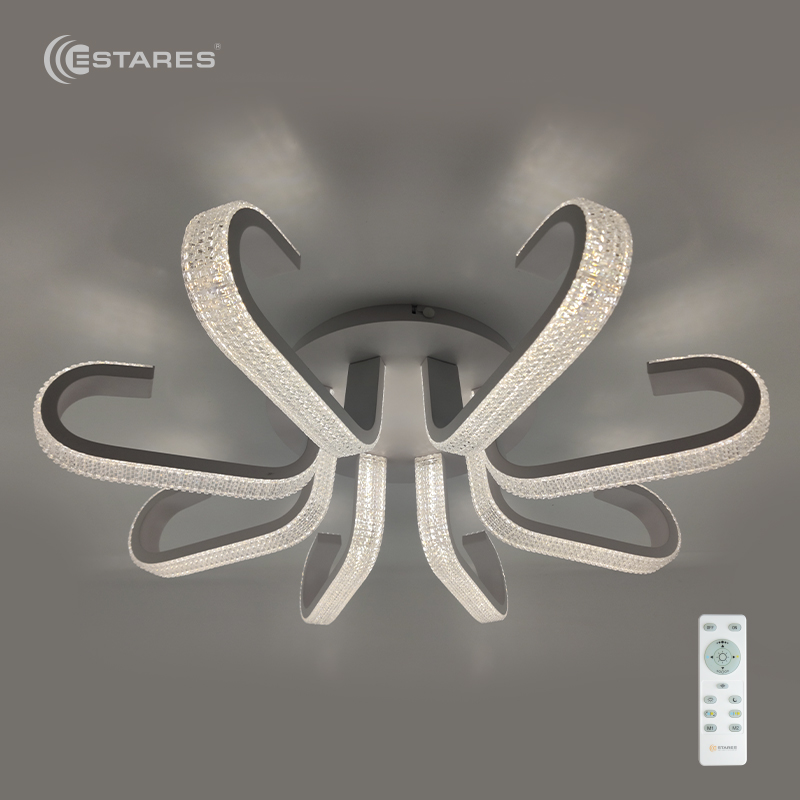  Управляемый светодиодный светильник MEDUSA akrilika 160W R-750-WHITE/CLEAR-220-IP20