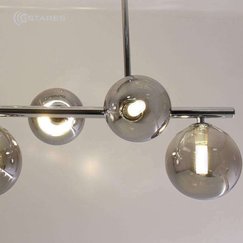 Люстра FILICIA 6xG9 R-700x280x470-chrome lightgray