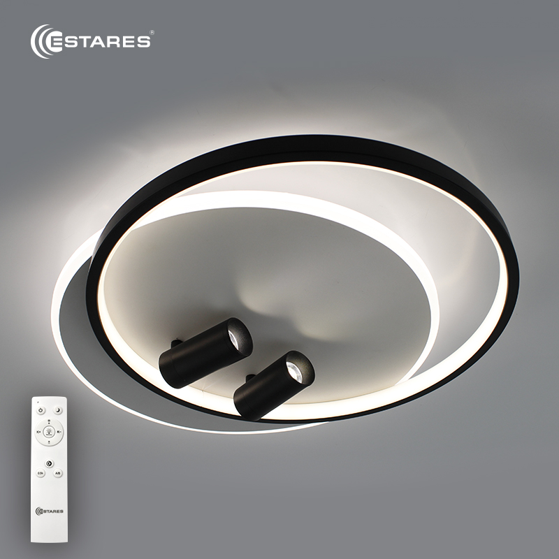 Управляемый светодиодный светильник GEOMETRIA downlight 65W 2R-RC-500х420х130-white/white-220-IP20