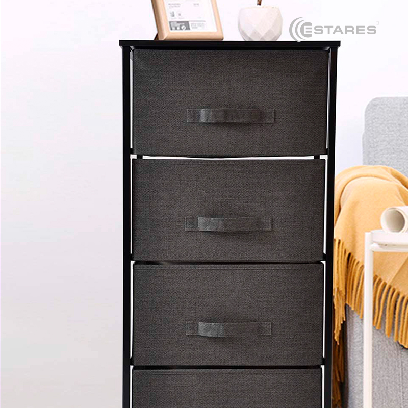 COMMOD novel 4F-4D-GRAY-45х30x95 комод-макси