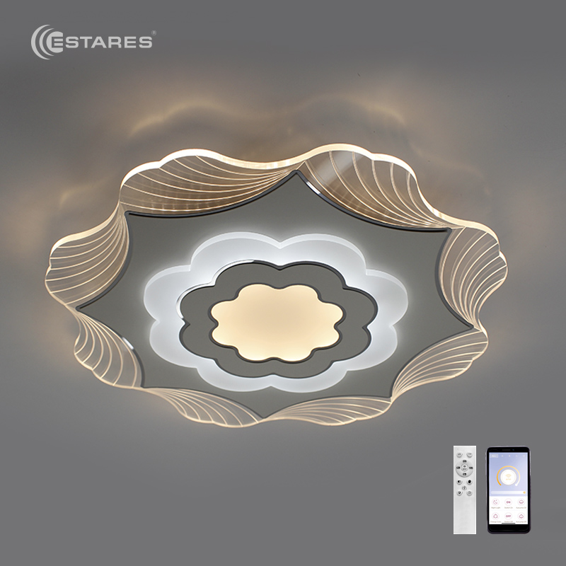 Управляемый светодиодный светильник FIGURE DOUBLE 54W R-APP-500X50-WHITE/CLEAR-220-IP20