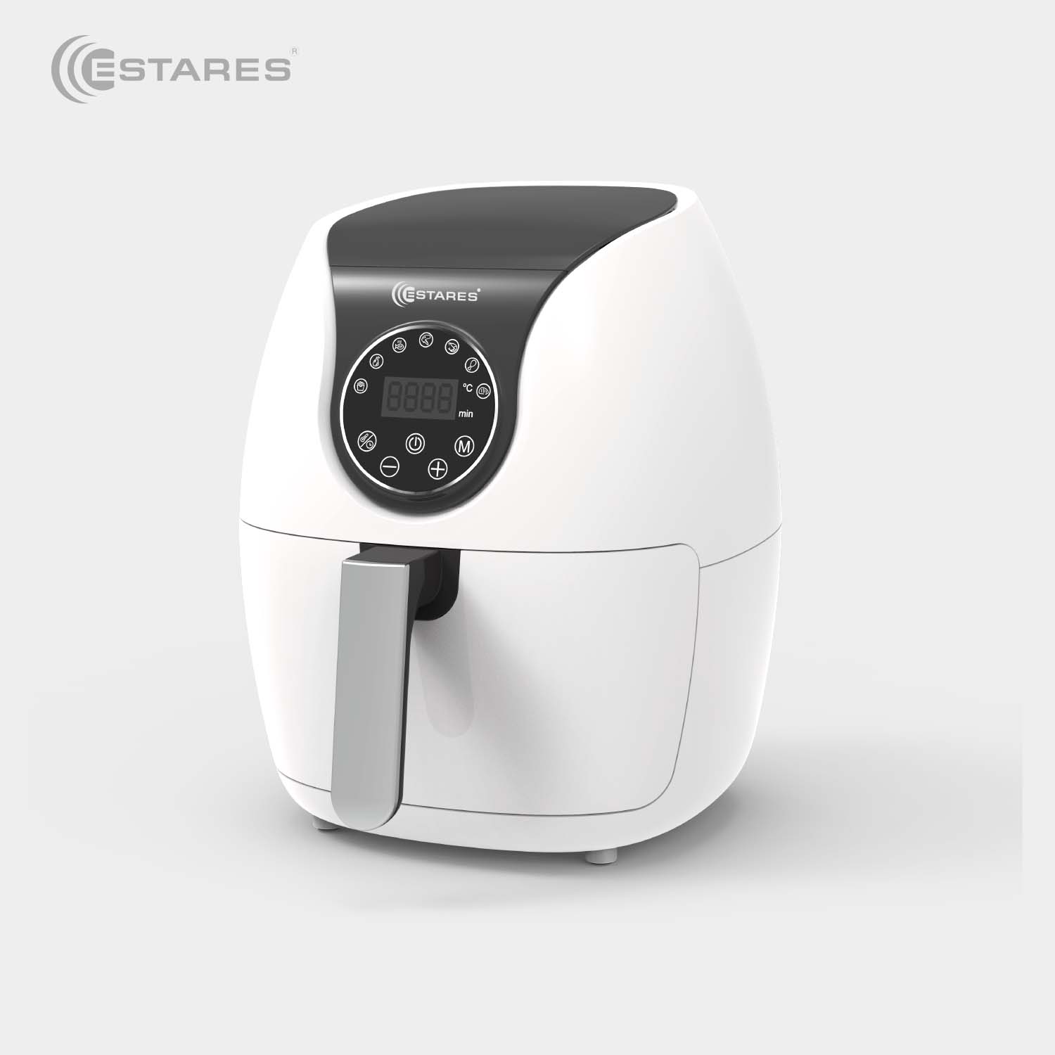 Аэрогриль EASYCOOK 1500W-DC-220V-5L-280x366x343-white/chrome