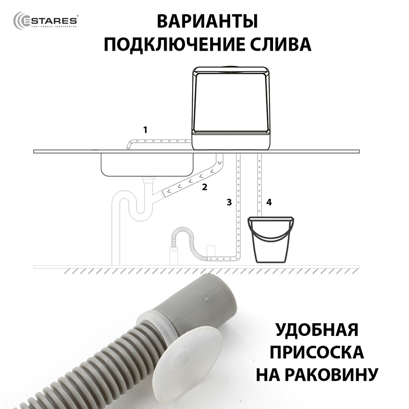 Посудомоечная машина EASYmini 900W 428x425x458-WHITE-220