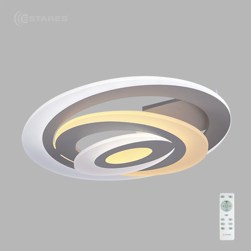 Управляемый светодиодный светильник Spiral double 60W OV-500-white-220-ip44