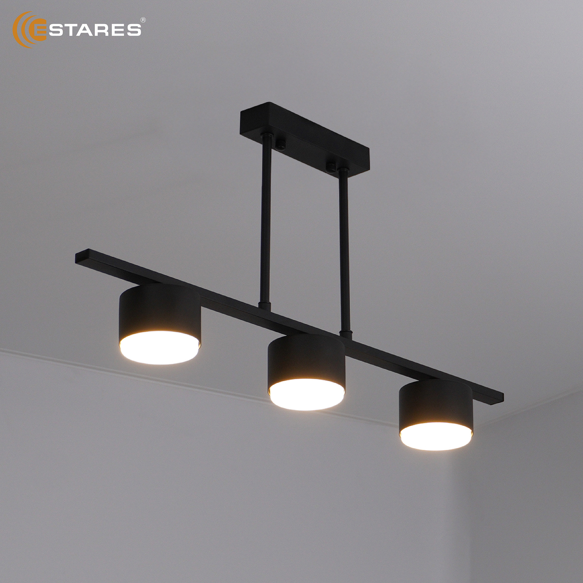 LAMPADA 3xGX53-BLACK Озон 4