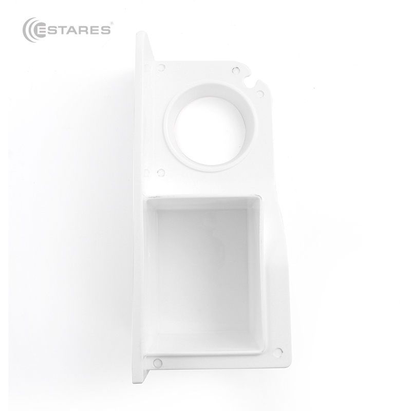 Подставка MODO 1F-24x10x8,5-white (полка, держатель для фена)