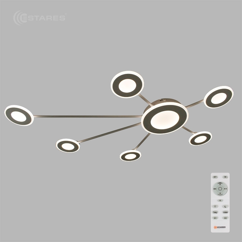Управляемый светодиодный светильник ASSIMETRIA DOUBLE 90W R-1200/800-WHITE/WHITE-220-IP44