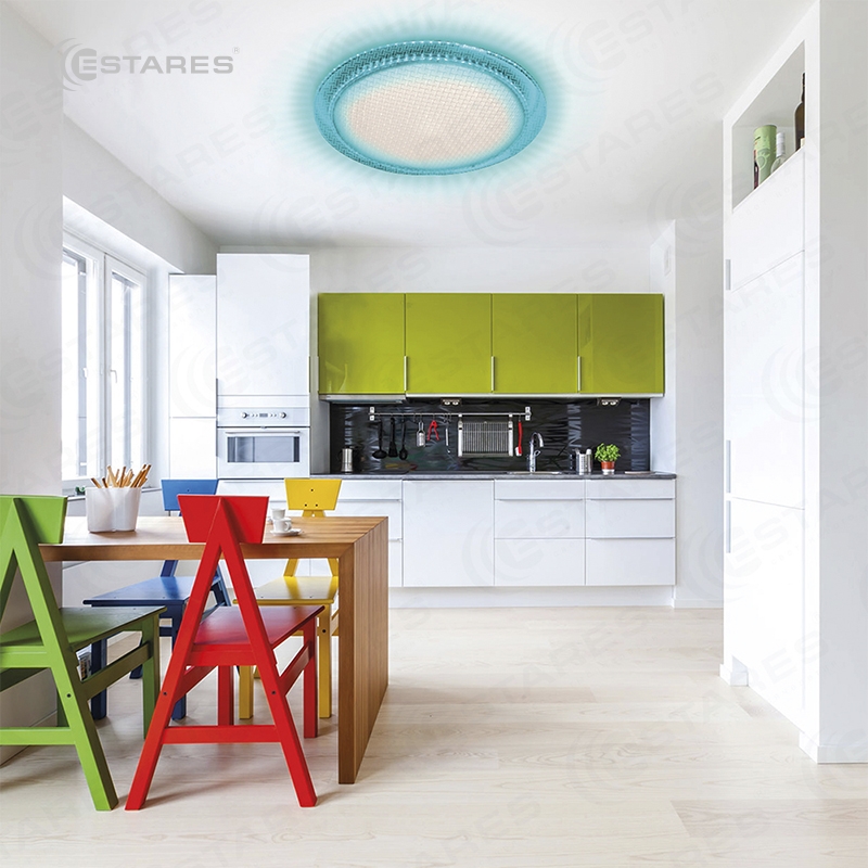 Управляемый светодиодный светильник ESTERA 60W RGB R-465-WHITE-220V-IP20