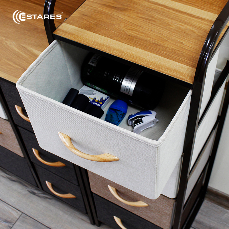 COMMOD 3F-7D-MIXBROWN-80x29x78.5  комод-микс