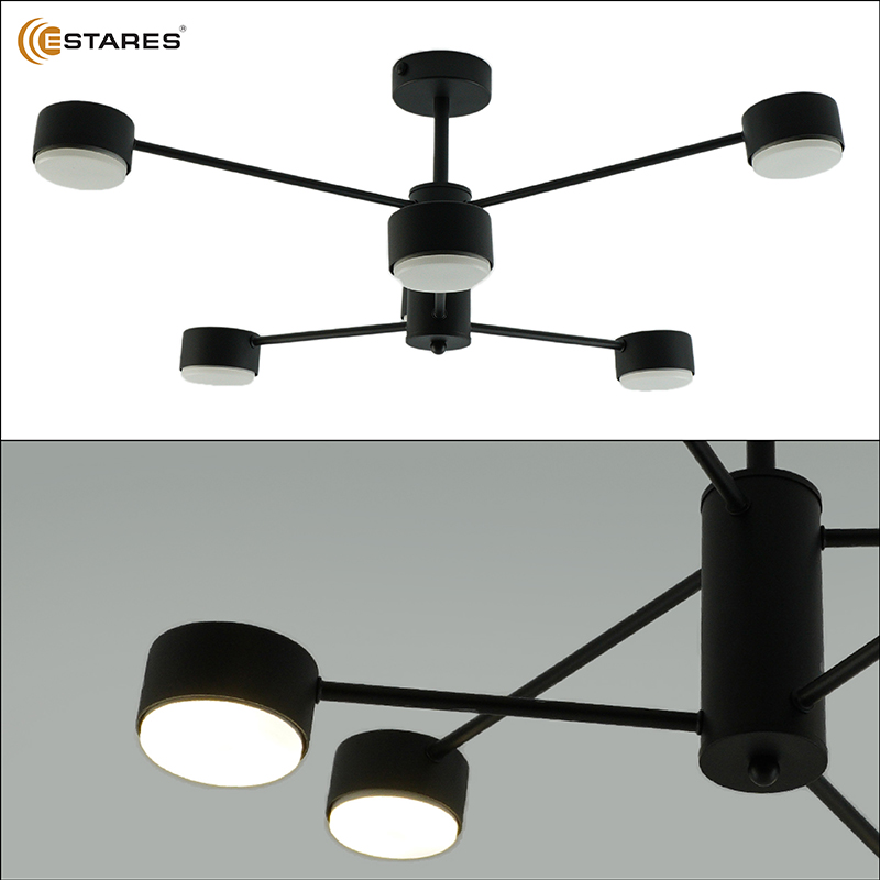 Люстра GUSTA 6xGX53 R-780x300-BLACK-IP20