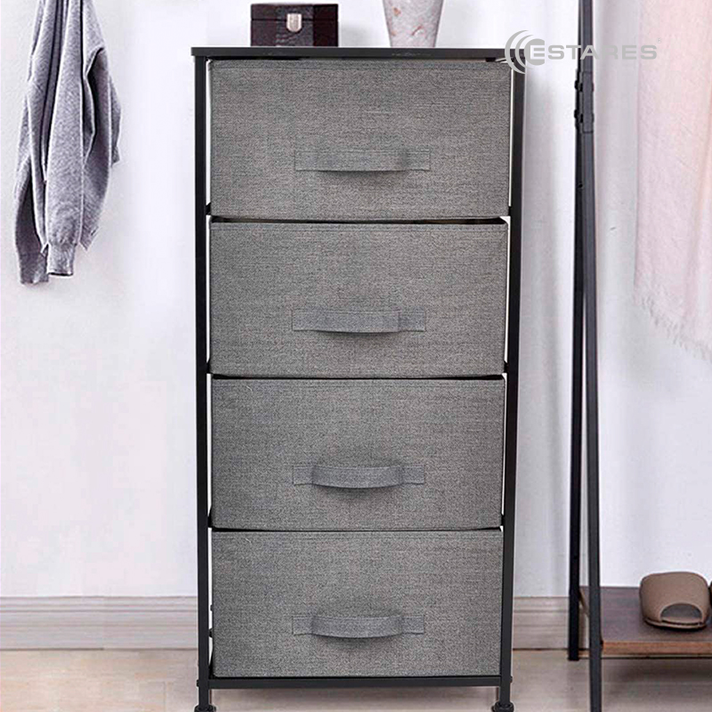 COMMOD novel 4F-4D-GRAY-45х30x95 комод-макси