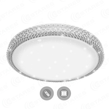 Управляемый светодиодный светильник PLUTON 60W R-520-SHINY-220V-IP44 (новый размер)