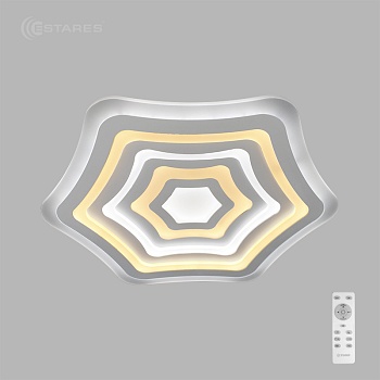 Управляемый светодиодный светильник FLEXION DOUBLE 80W R-500-WHITE/WHITE-220-IP44