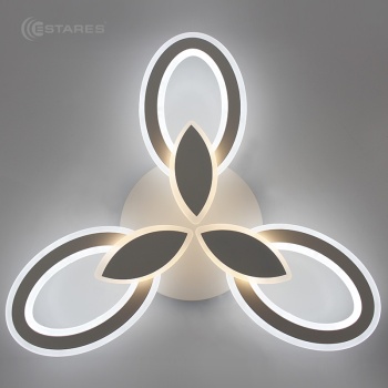 Светодиодная люстра AURORA DOUBLE 60W 3F-575x80-WHITE WHITE-220-IP20