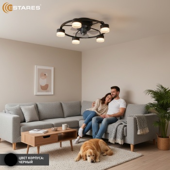 DORA FAN 5xGX53+15W 5R-RC Озон 3