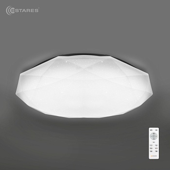   Управляемый светодиодный светильник ALMAZ 25W R-340-SHINY/WHITE-220-IP44 /2019