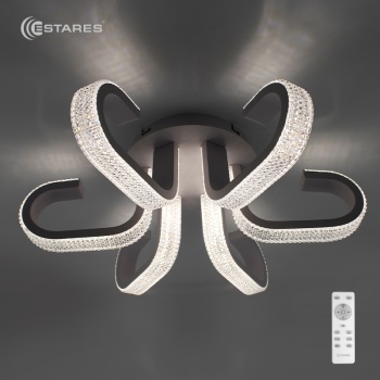  Управляемый светодиодный светильник MEDUSA akrilika 108W R-600-WHITE/CLEAR-220-IP20