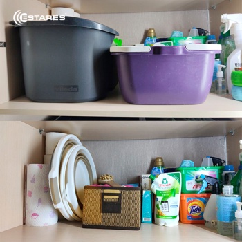 Таз складной силиконовый ES-BS-portable-10l-42x37x17 4-white beige_2021