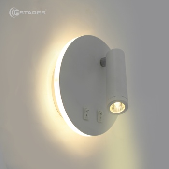 Cветодиодный светильник, бра RIGIL 10W RL-WW-140x65-WHITE-220-IP20