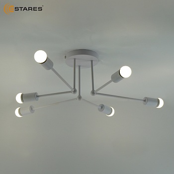 Люстра BELFAST 6xE27 R-740x190-WHITE-220-IP20