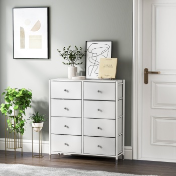 COMMOD classic 4F-8D-WHITE SILVER-89x30x99 комод семейный