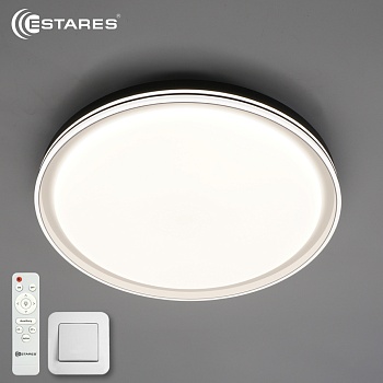 Управляемый светодиодный светильник OLIVER 100W R-IRC-510x70-WHITE/BLACK/WHITE-220-IP40