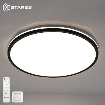 Управляемый светодиодный светильник SPICA 80W R-IRC-480x35-BLACK/WHITE-220-IP20