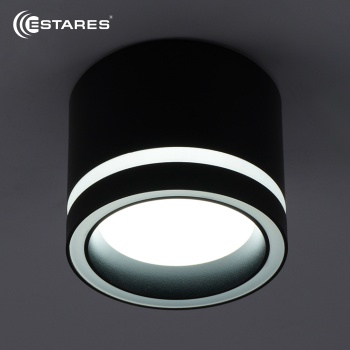 Светильник GELA 1xGX53-85x70-BLACK-220-IP20