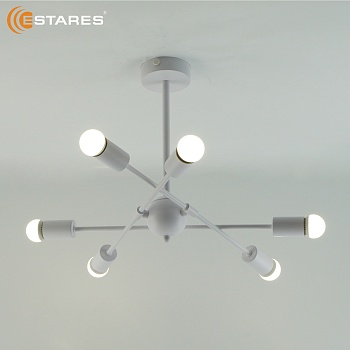 Люстра YORK 6xE27 R-510x380-WHITE-220-IP20