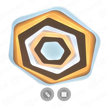 Управляемый светодиодный светильник Geometria Sota 120w st-750-white-220-ip44