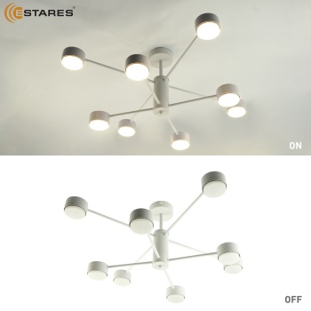 Люстра GUSTA 8xGX53 R-780x300-WHITE-IP20