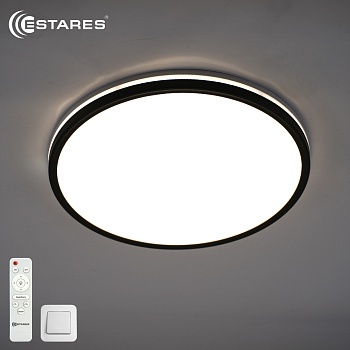 Управляемый светодиодный светильник SPICA 50W R-IRC-380x30-BLACK/WHITE-220-IP20