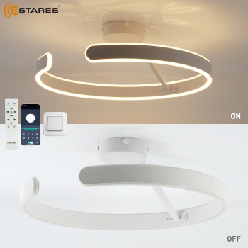 Управляемая светодиодная люстра MADERA 80W R-APP-500x170-WHITE WHITE-220-IP20