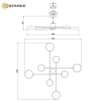 MATEO 100W 8R ON_OFF Озон 3