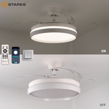 FAN REGOR 50W+25W R-APP-WHITECLEAR Озон 2