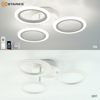 Управляемая светодиодная люстра MARIA 50W 3R-APP-440x80-WHITE WHITE-220-IP20