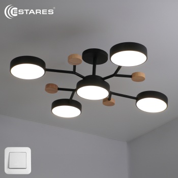 LEVITA 75W 5R-ONOFF-BLACKWOODWHITE Озон 10