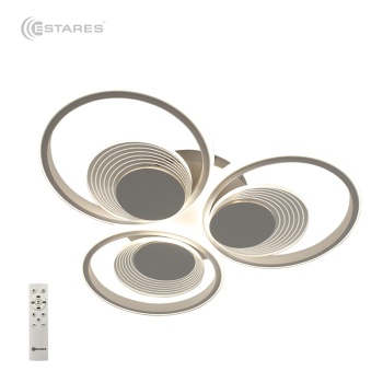 Управляемая светодиодная люстра ADARA six 90W 6R-RC-500x460x70-WHITE WHITE-220-IP20