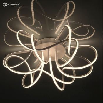 Cветодиодный светильник неуправляемый LIANA MUSE 80W R-600-WHITE/OPAL-220-IP20/4000К/2020