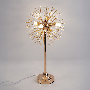 Hастольный светильник MIMOSA 3xG9-250/130х510-GOLD/CRYSTAL-220-IP20