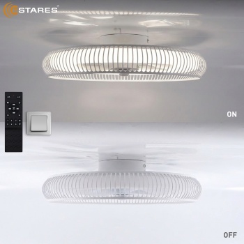 FAN FRAME 45W+15W R-APP-WHITEWHITE Озон 2