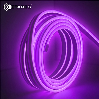 Гибкий светодиодный светильник, неон MYSTERIA 30W L-PURPLE-12х6х5000-SMD2835X600-24V/220-IP65/IP20
