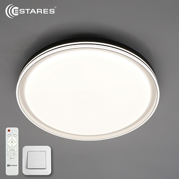 Управляемый светодиодный светильник OLIVER 100W R-IRC-510x70-WHITE/BLACK/WHITE-220-IP40