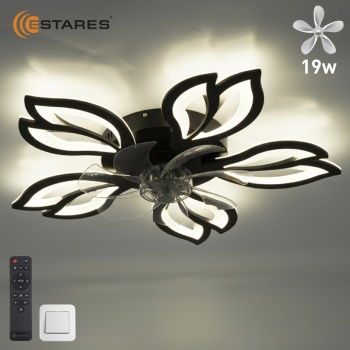 FAN ASTRA 70W+19W 5F-IRC-620x125-BLACKWHITE Озон 09